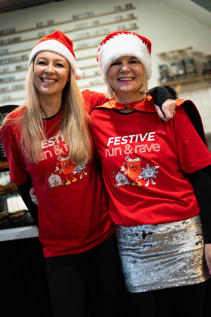 Show Up Club Festive Run & Rave T-Shirt