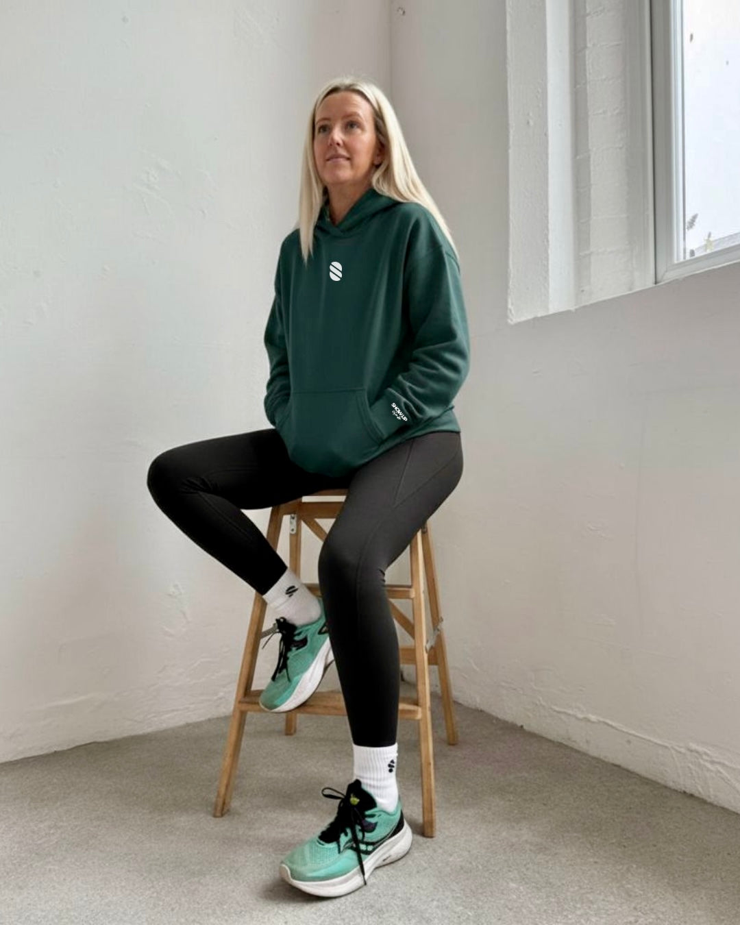 Show Up Club Hoodie - Pine Green