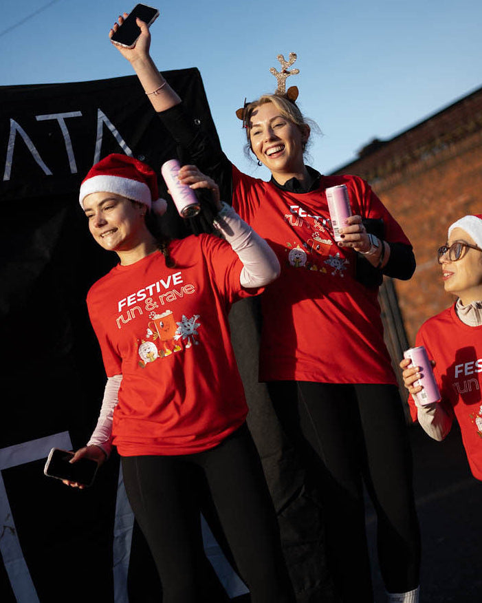 Show Up Club Festive Run & Rave T-Shirt