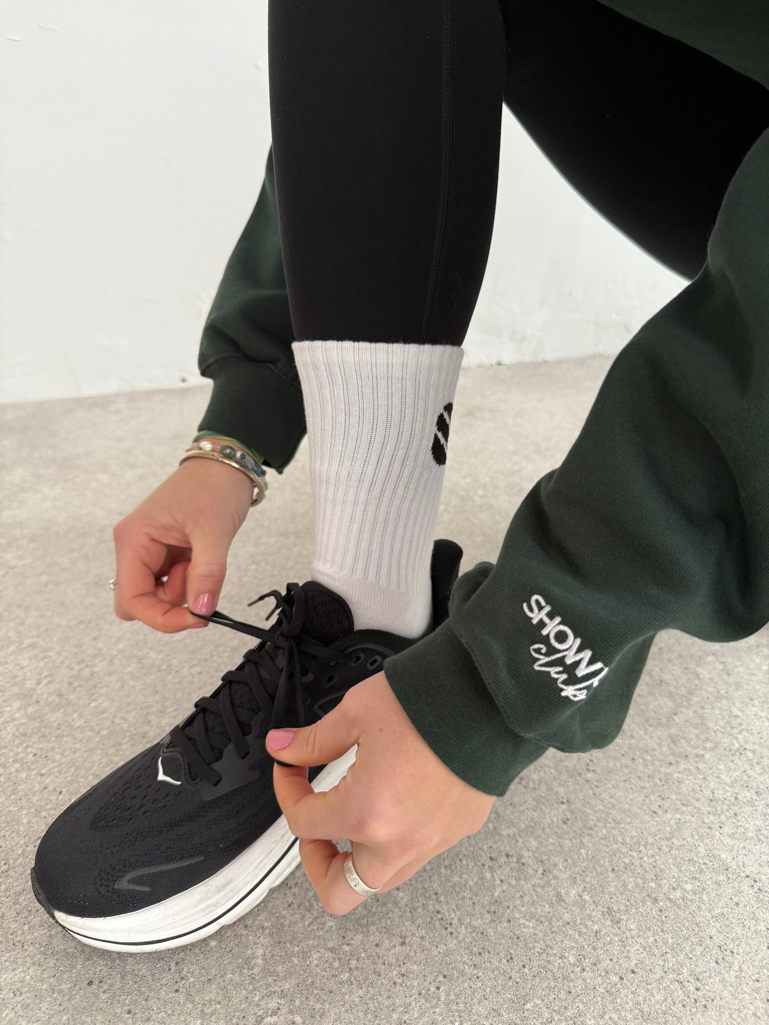 Show Up Club Hoodie - Pine Green