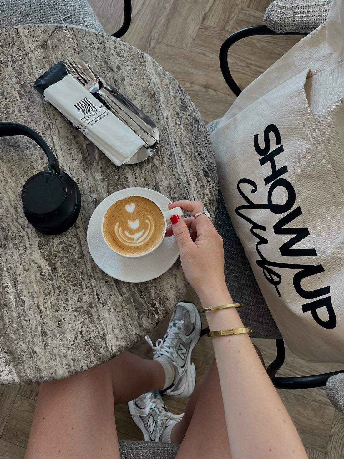 Show Up Club Large Bag  - Oatmeal