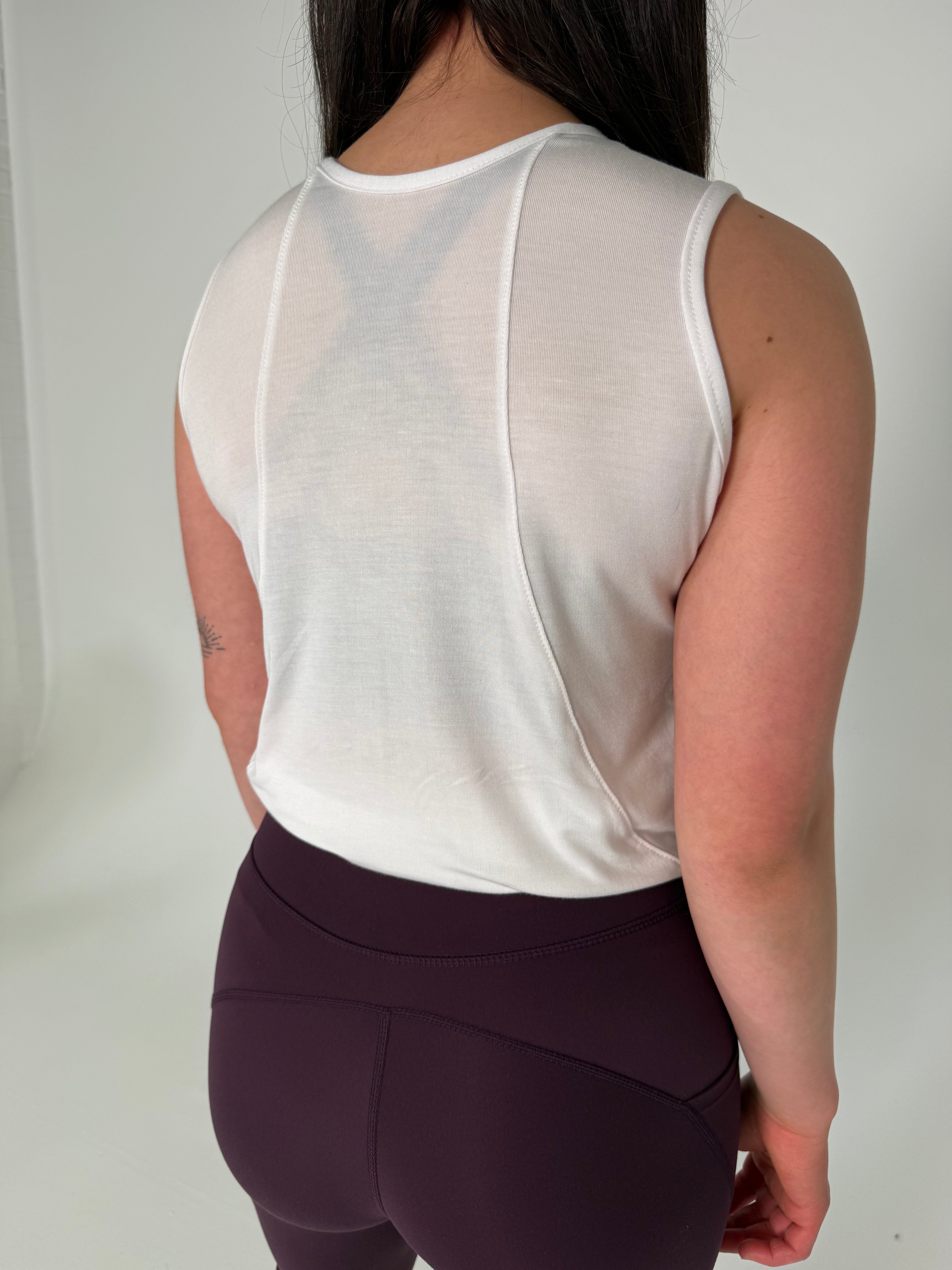 Studio Vibes Tank White