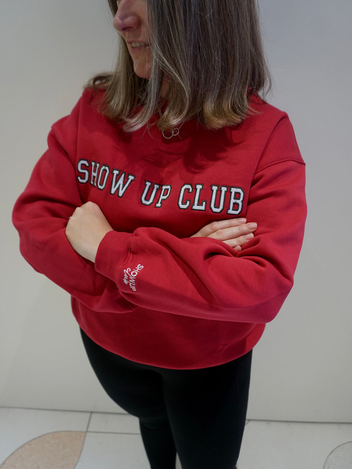 Relaxed Club Sweater - Raspberry