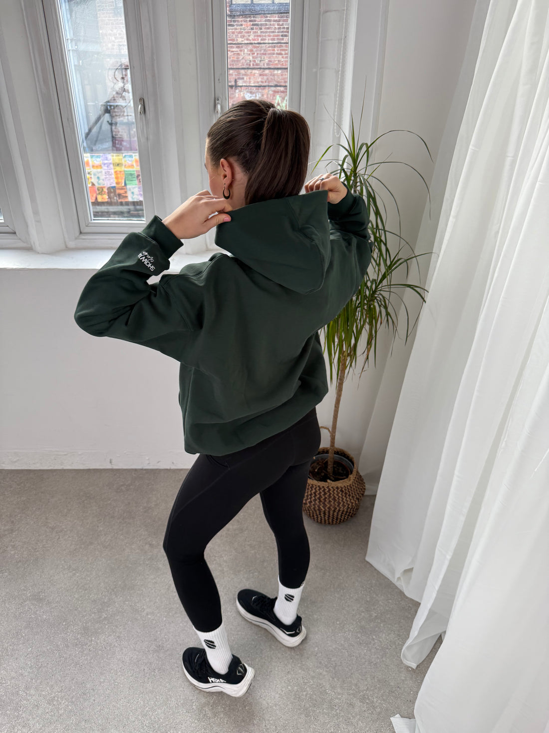 Show Up Club Hoodie - Pine Green