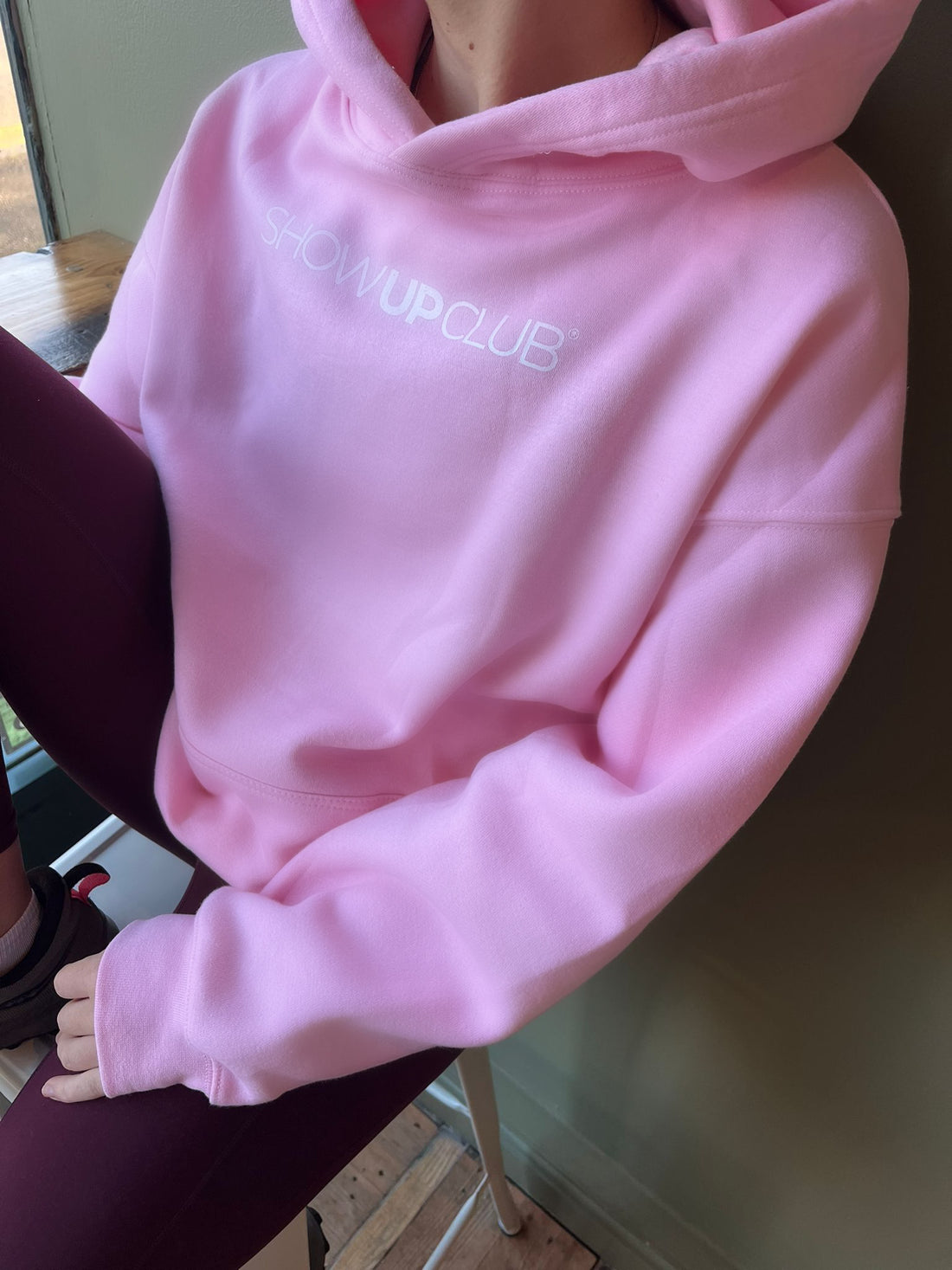 Show Up Club Hoodie - Pink Lemonade