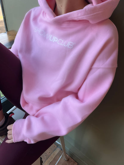 Show Up Club Hoodie - Pink Lemonade