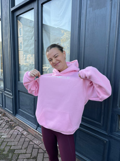 Show Up Club Hoodie - Pink Lemonade