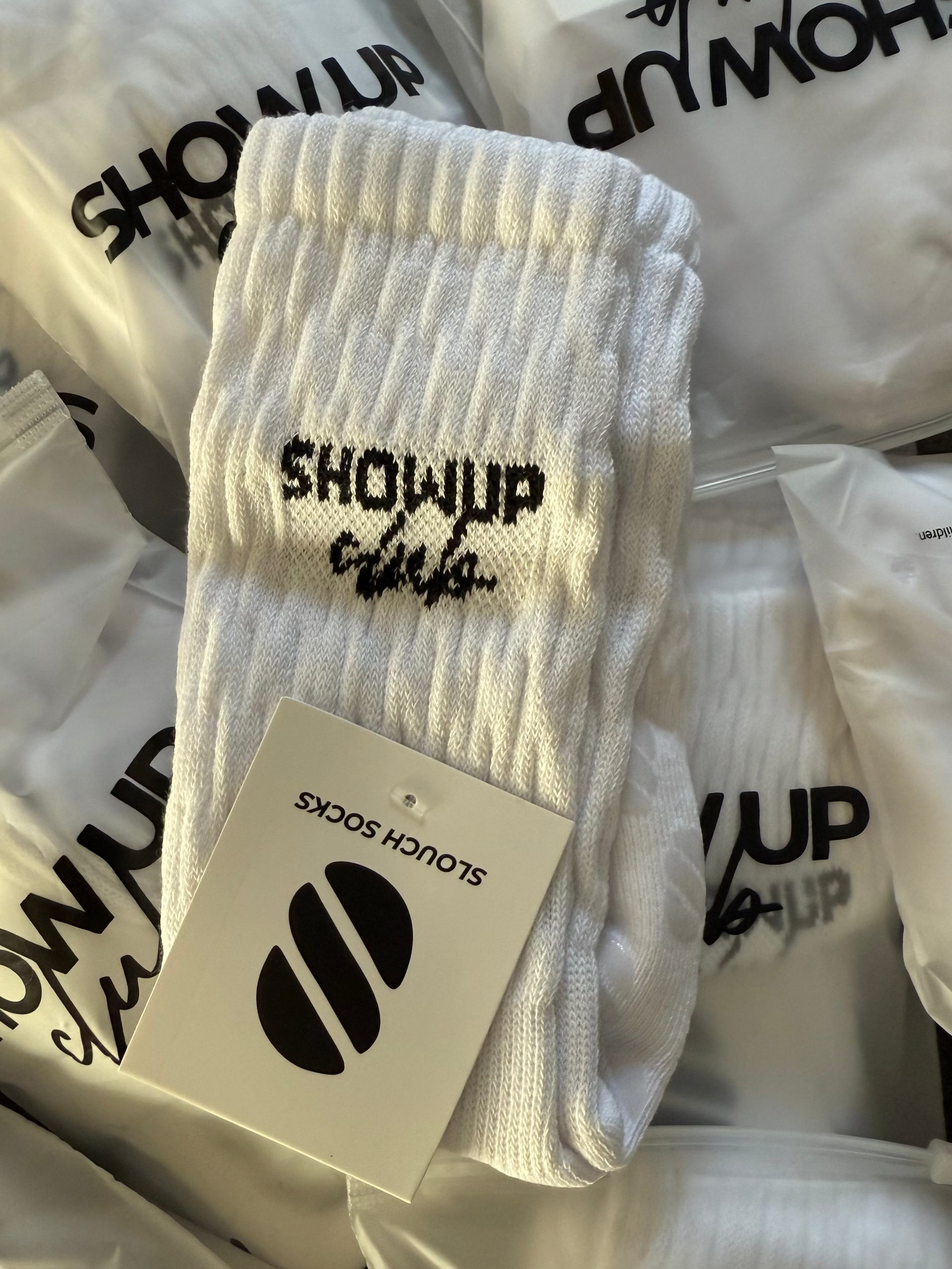 Nostalgia Club Slouch Grip Socks - Single Pack