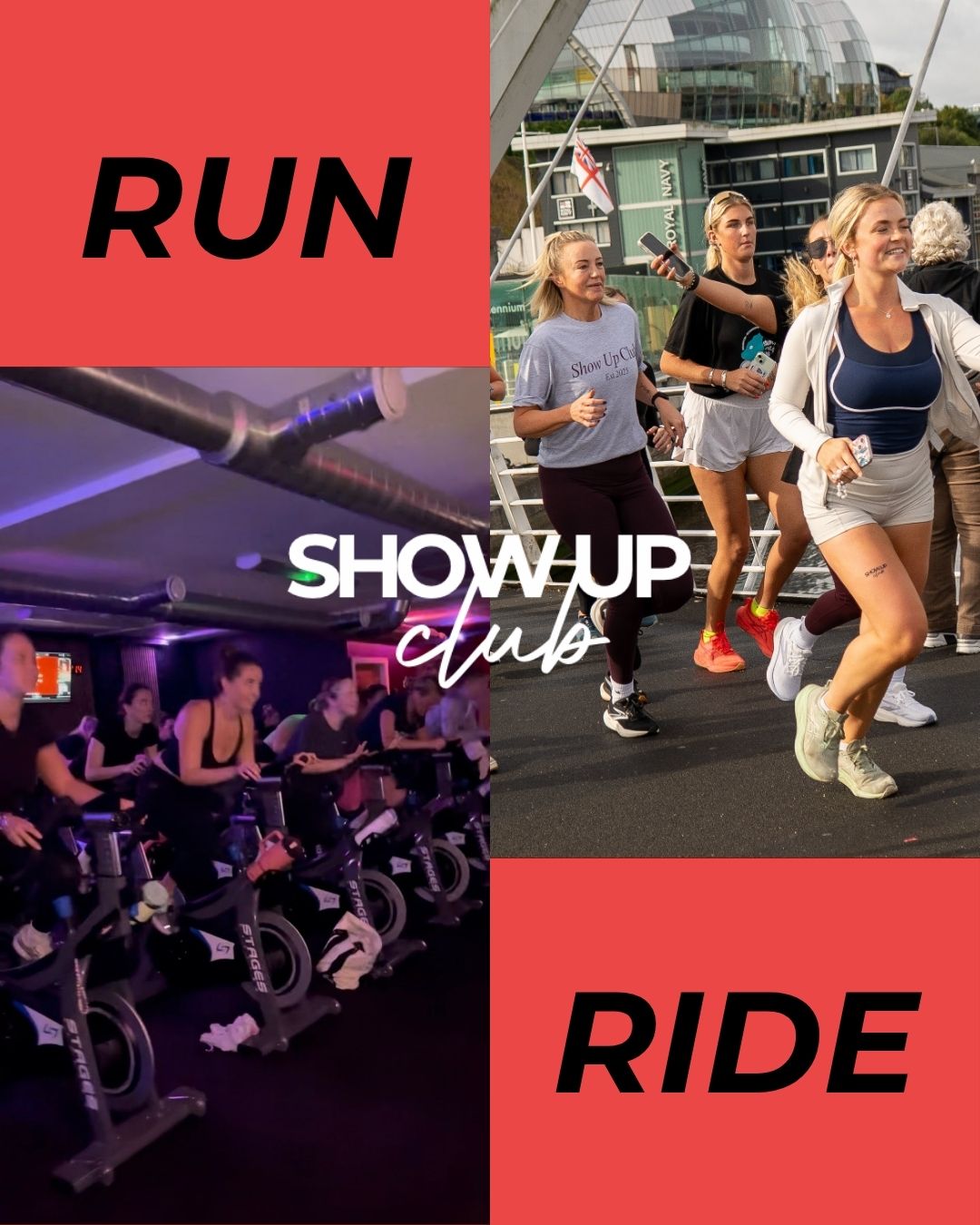 SHOW UP RUN &amp; RIDE: NOSTALGIA EDITION.