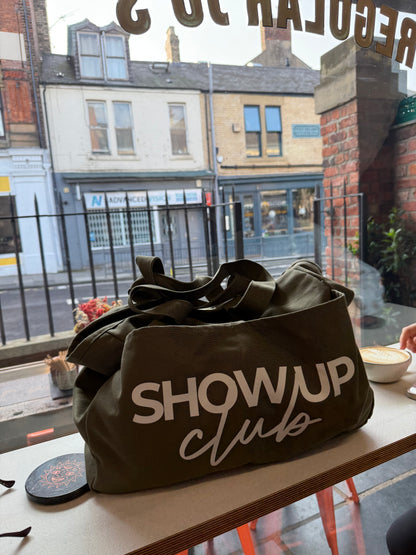 Show Up Club Large Bag  - Military Green